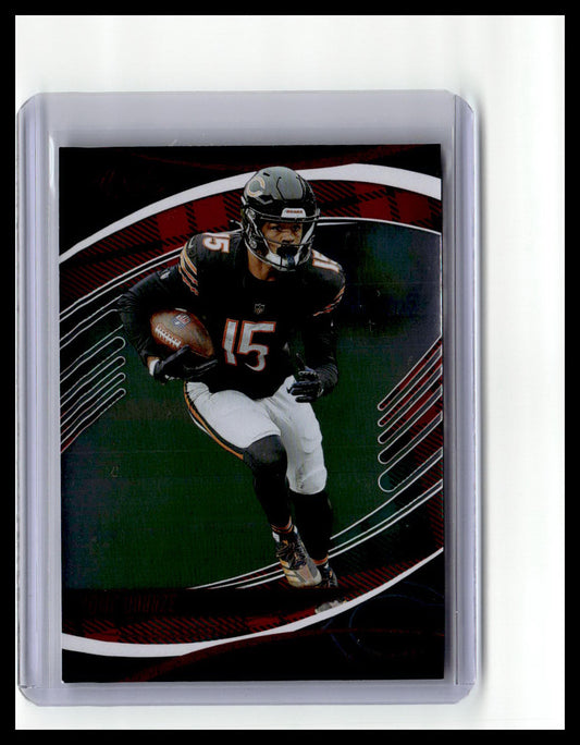 2025 Panini Absolute #72 Rome Odunze Red & Green