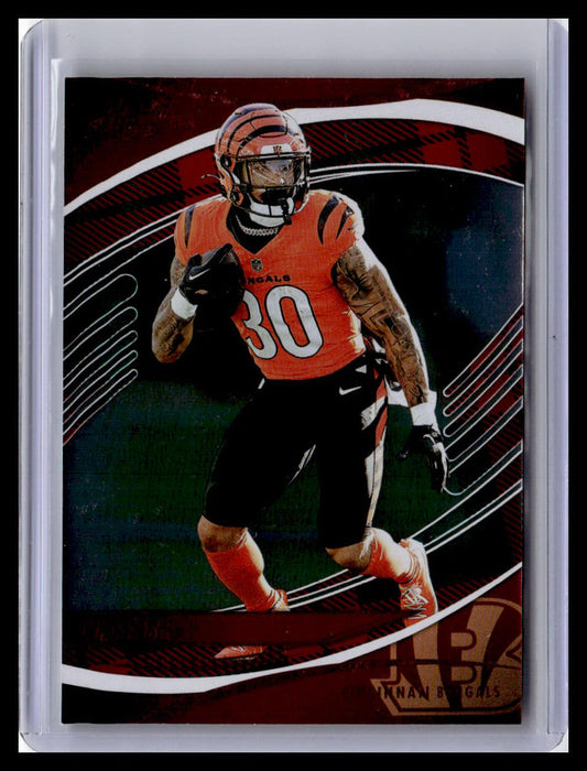 2025 Panini Absolute #98 Chase Brown Red & Green