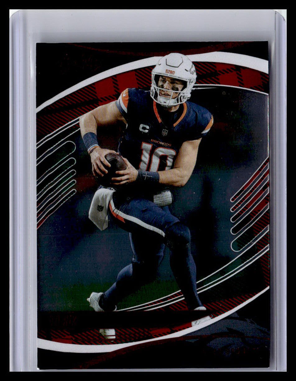 2025 Panini Absolute #65 Bo Nix Red & Green