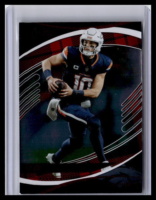 2025 Panini Absolute #65 Bo Nix Red & Green