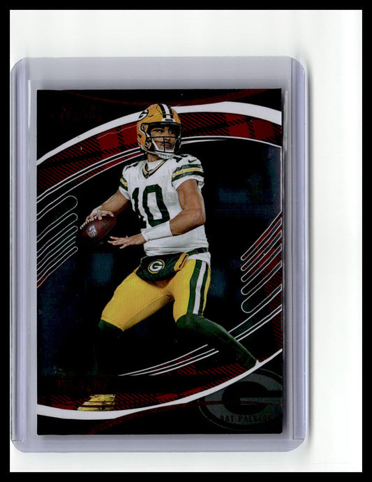2025 Panini Absolute #75 Jordan Love Red & Green