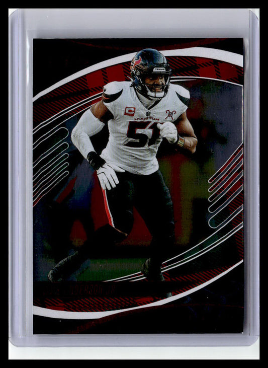 2025 Panini Absolute #24 Will Anderson Jr. Red & Green
