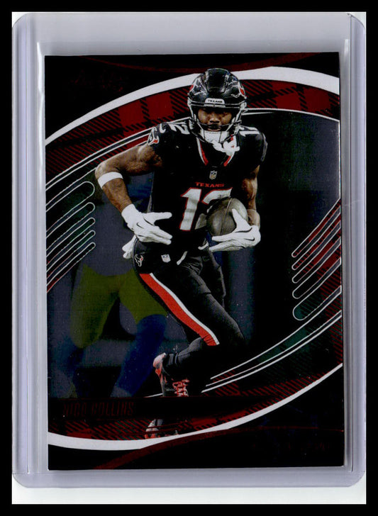 2025 Panini Absolute #87 Nico Collins Red & Green