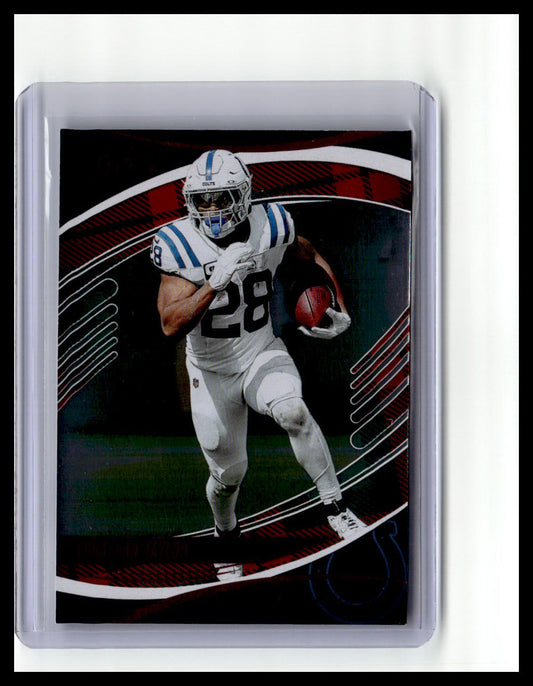 2025 Panini Absolute #81 Jonathan Taylor Red & Green