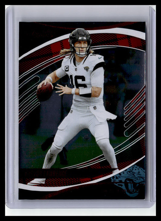 2025 Panini Absolute #48 Trevor Lawrence Red & Green