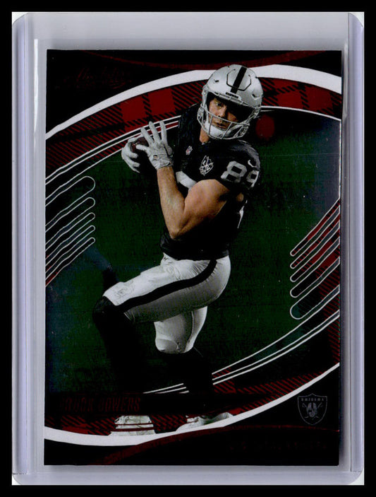 2025 Panini Absolute #17 Brock Bowers Red & Green