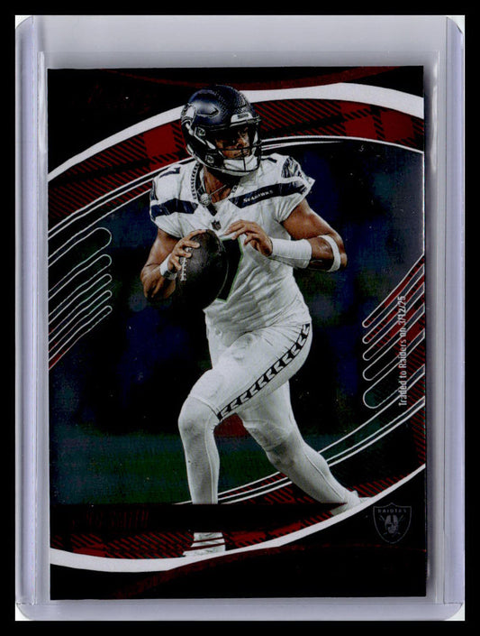 2025 Panini Absolute #90 Geno Smith Red & Green