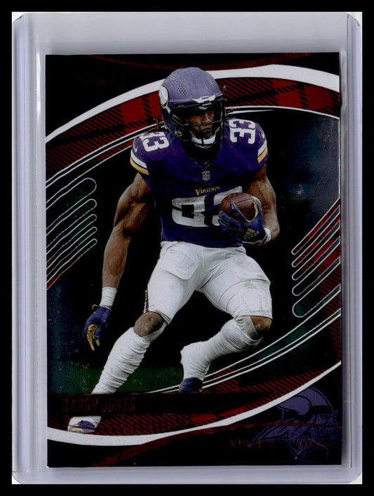 2025 Panini Absolute #40 Aaron Jones Red & Green