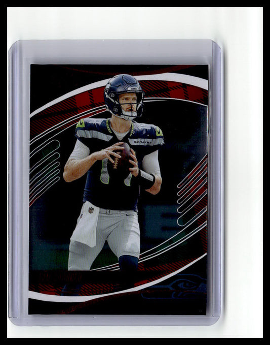 2025 Panini Absolute #8 Sam Darnold Red & Green