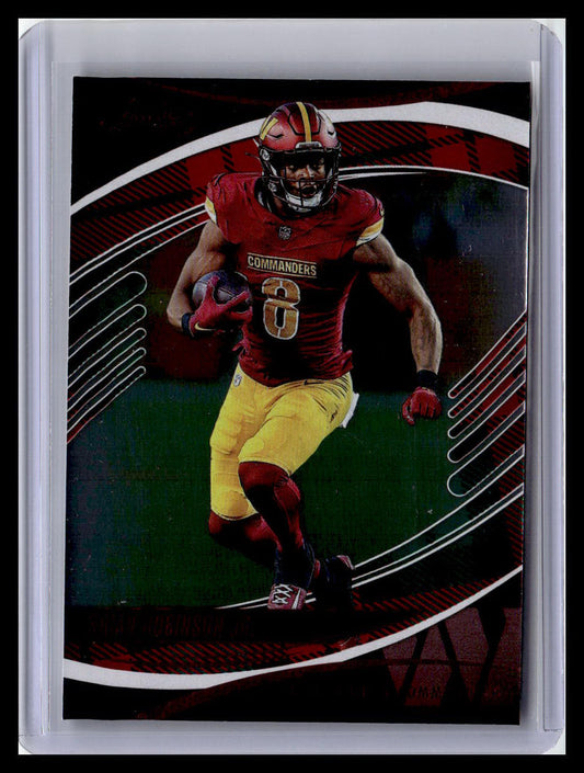 2025 Panini Absolute #23 Brian Robinson Jr. Red & Green