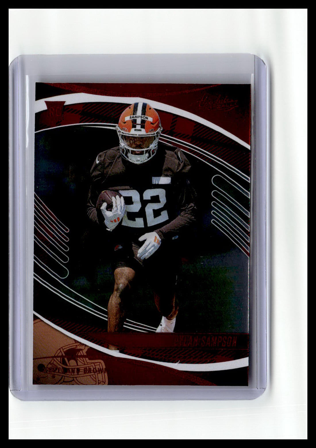 2025 Panini Absolute #121 Dylan Sampson (RC) Red & Green