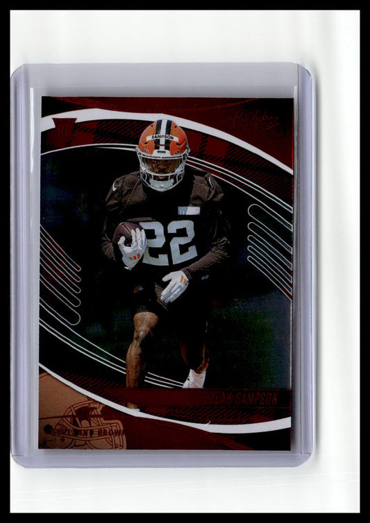2025 Panini Absolute #121 Dylan Sampson (RC) Red & Green