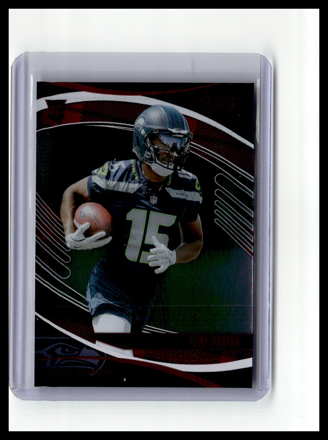2025 Panini Absolute #185 Tory Horton (RC) Red & Green