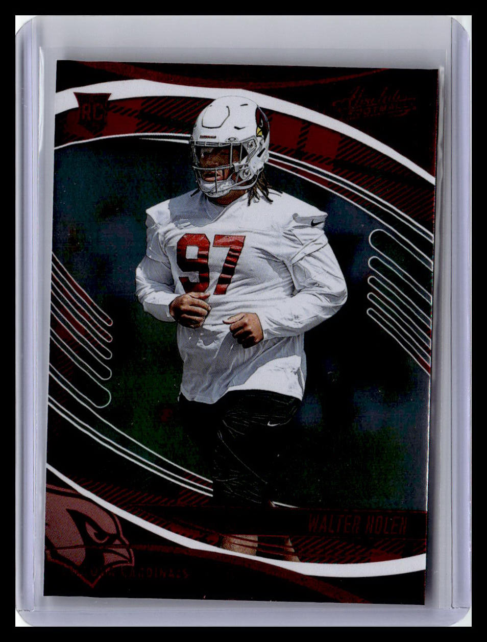 2025 Panini Absolute #196 Walter Nolen (RC) Red & Green