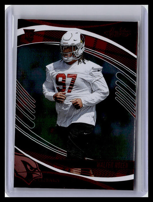 2025 Panini Absolute #196 Walter Nolen (RC) Red & Green