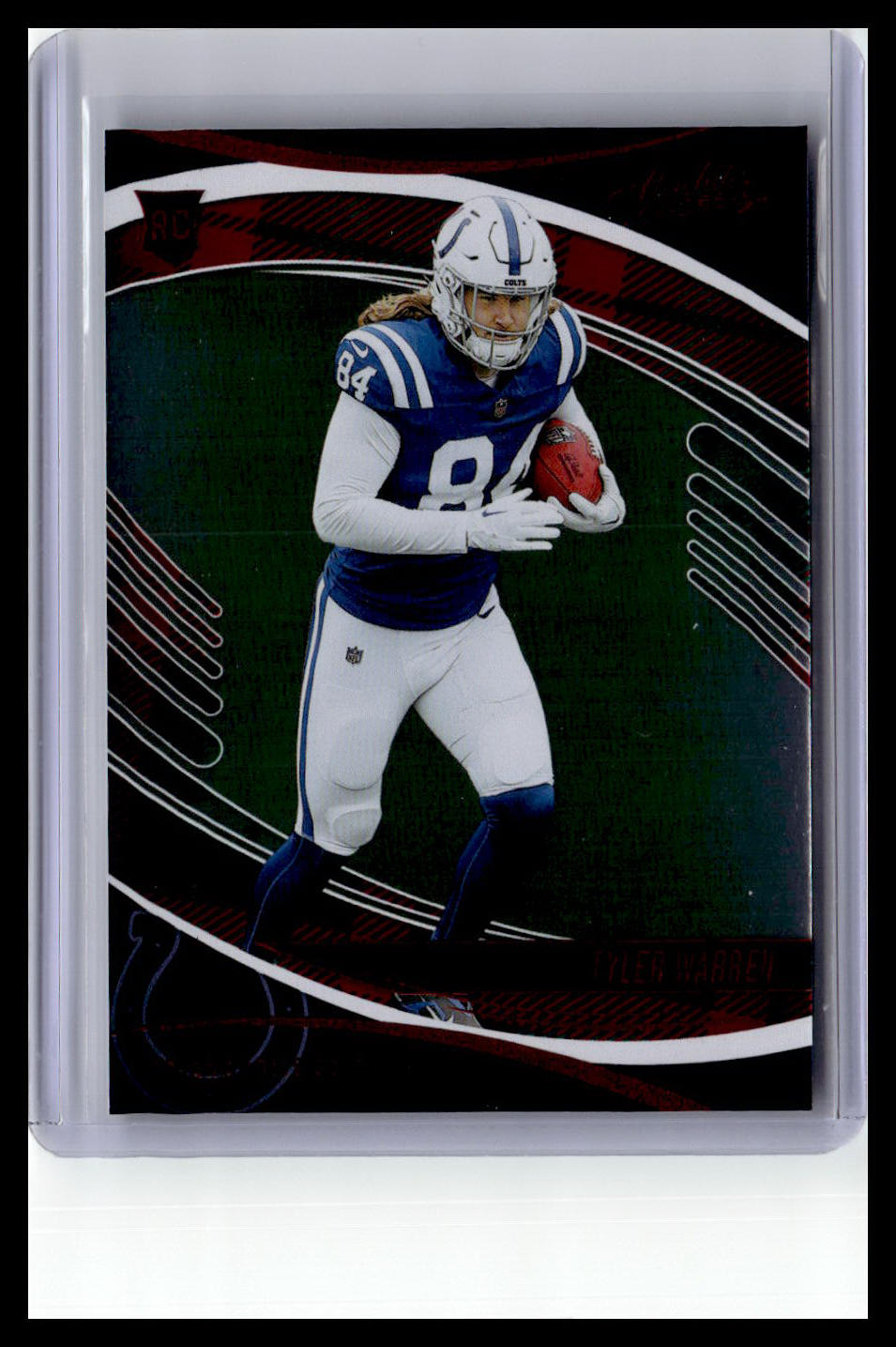 2025 Panini Absolute #195 Tyler Warren (RC) Red & Green