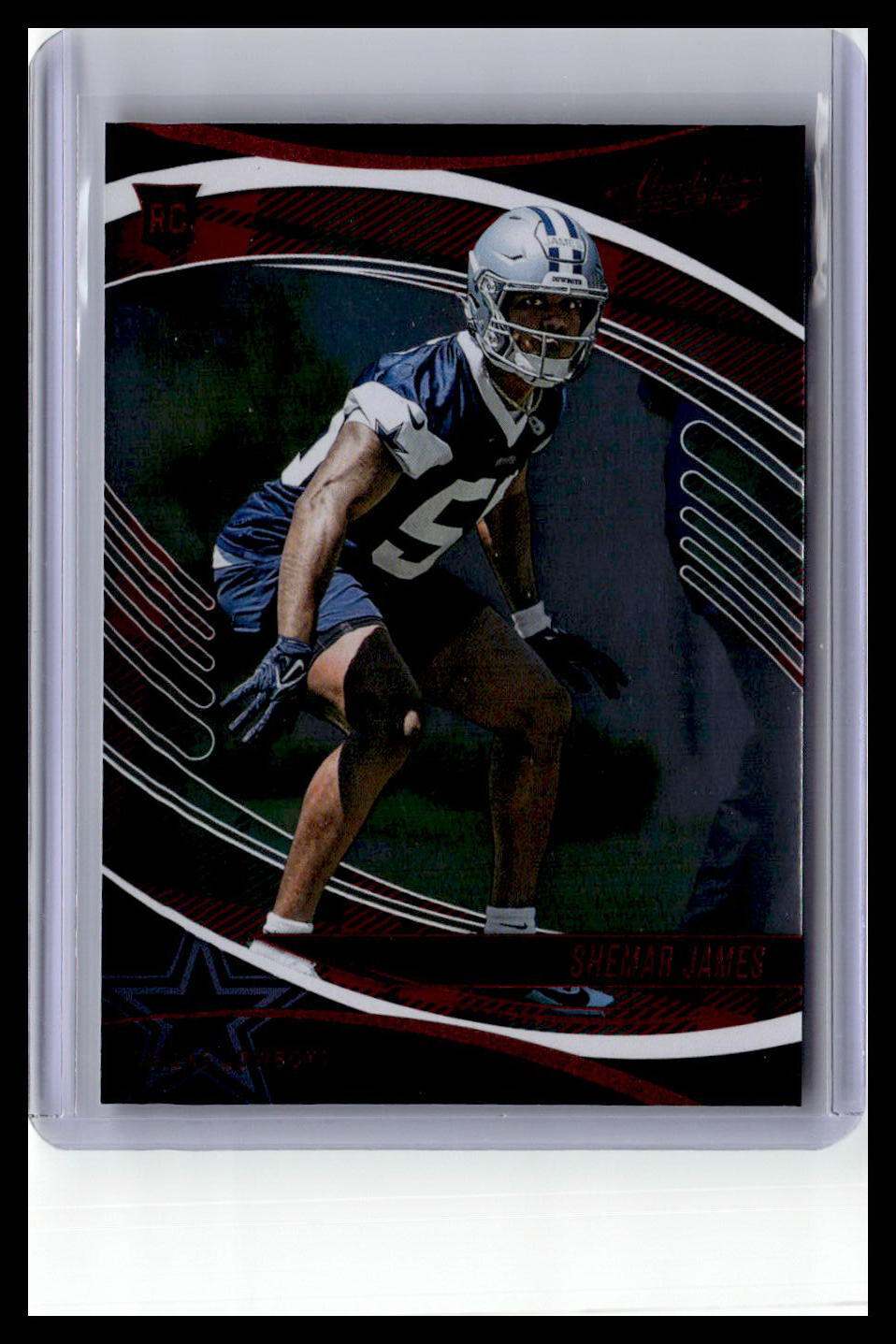 2025 Panini Absolute #178 Shemar James (RC) Red & Green