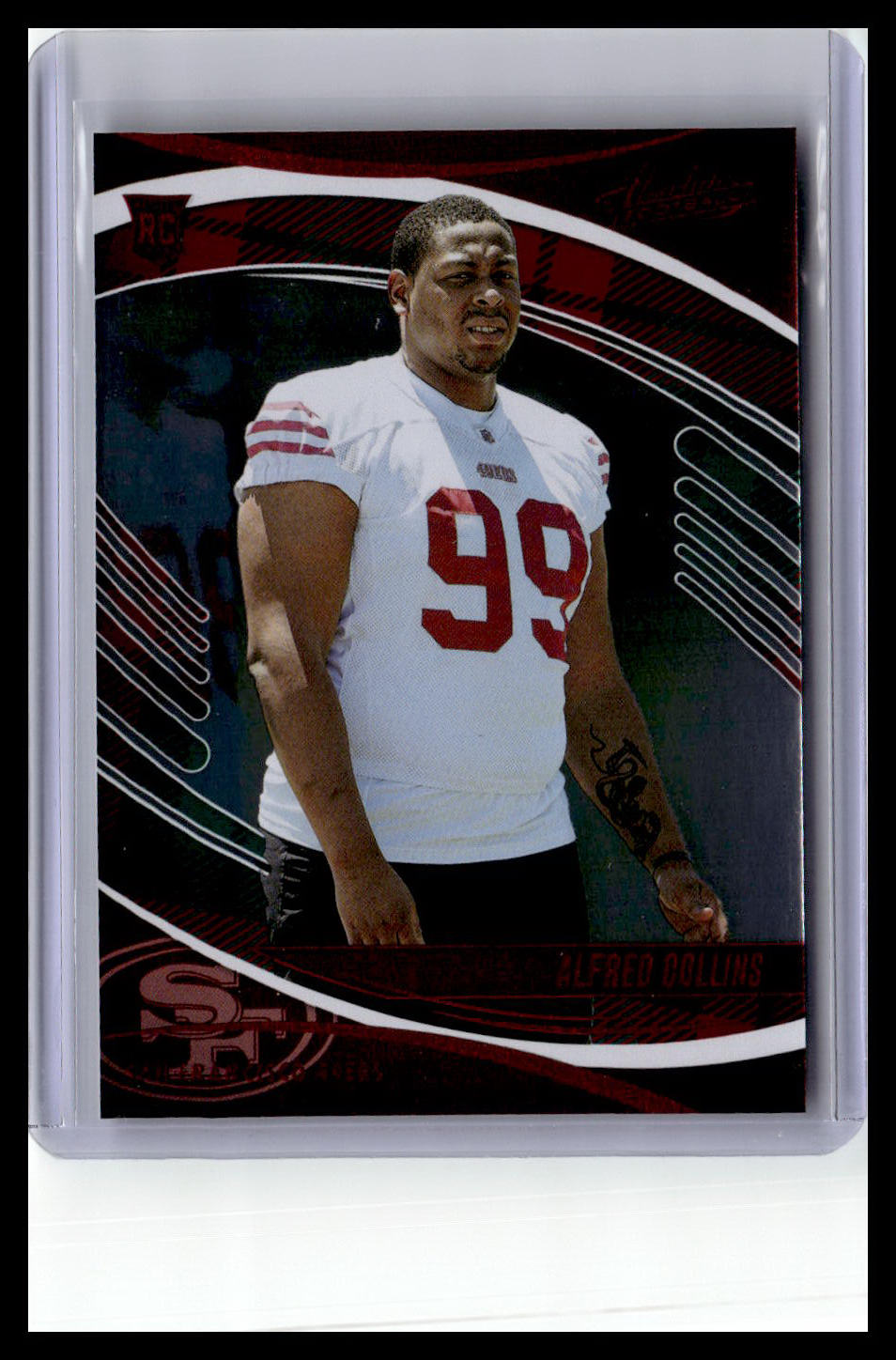 2025 Panini Absolute #102 Alfred Collins (RC) Red & Green