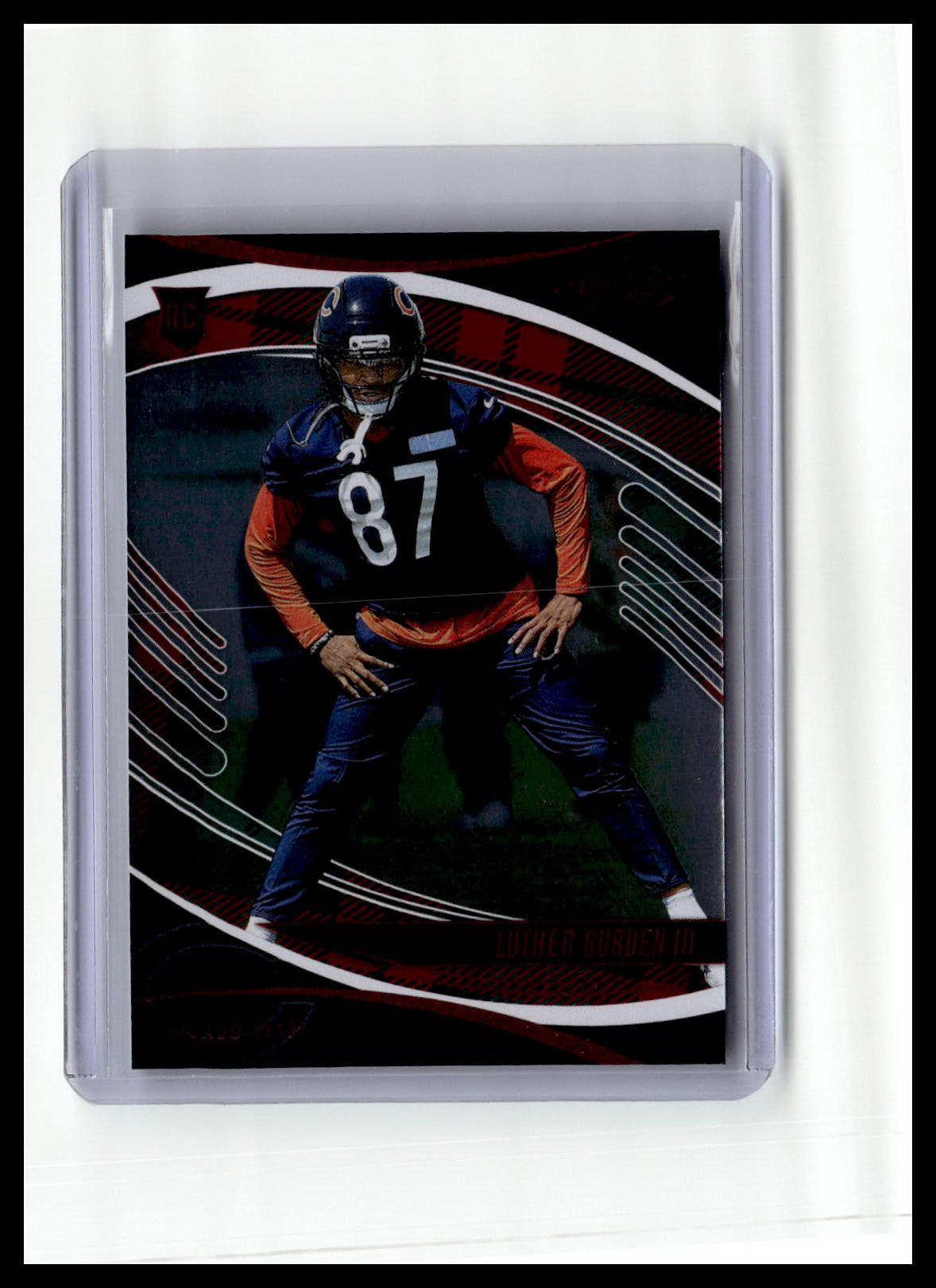 2025 Panini Absolute #154 Luther Burden III (RC) Red & Green