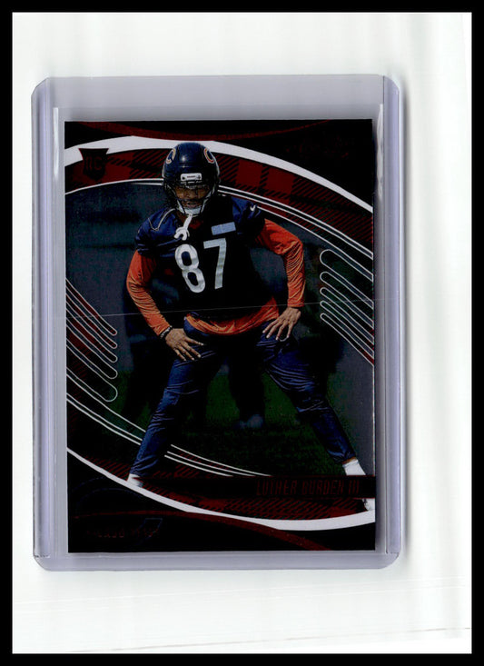 2025 Panini Absolute #154 Luther Burden III (RC) Red & Green
