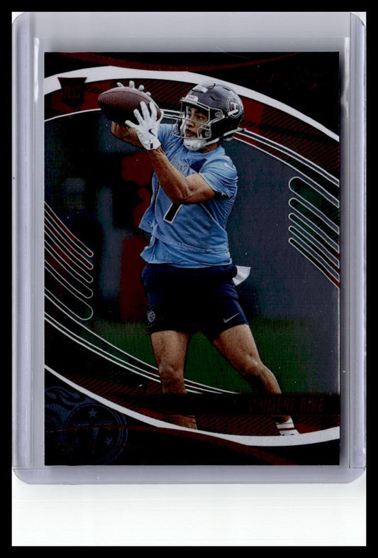 2025 Panini Absolute #113 Chimere Dike (RC) Red & Green