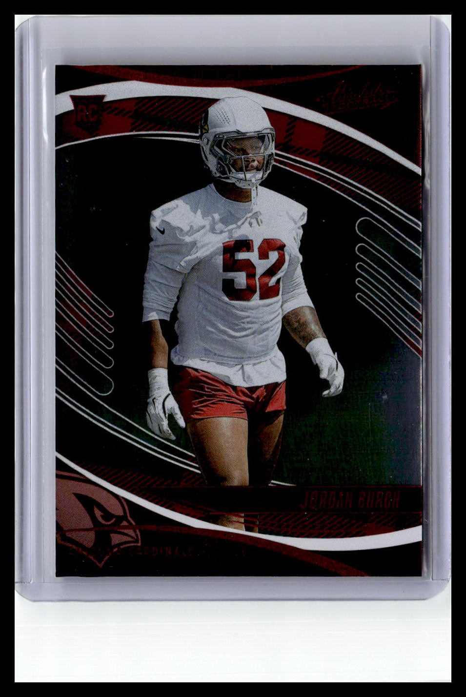2025 Panini Absolute #143 Jordan Burch (RC) Red & Green