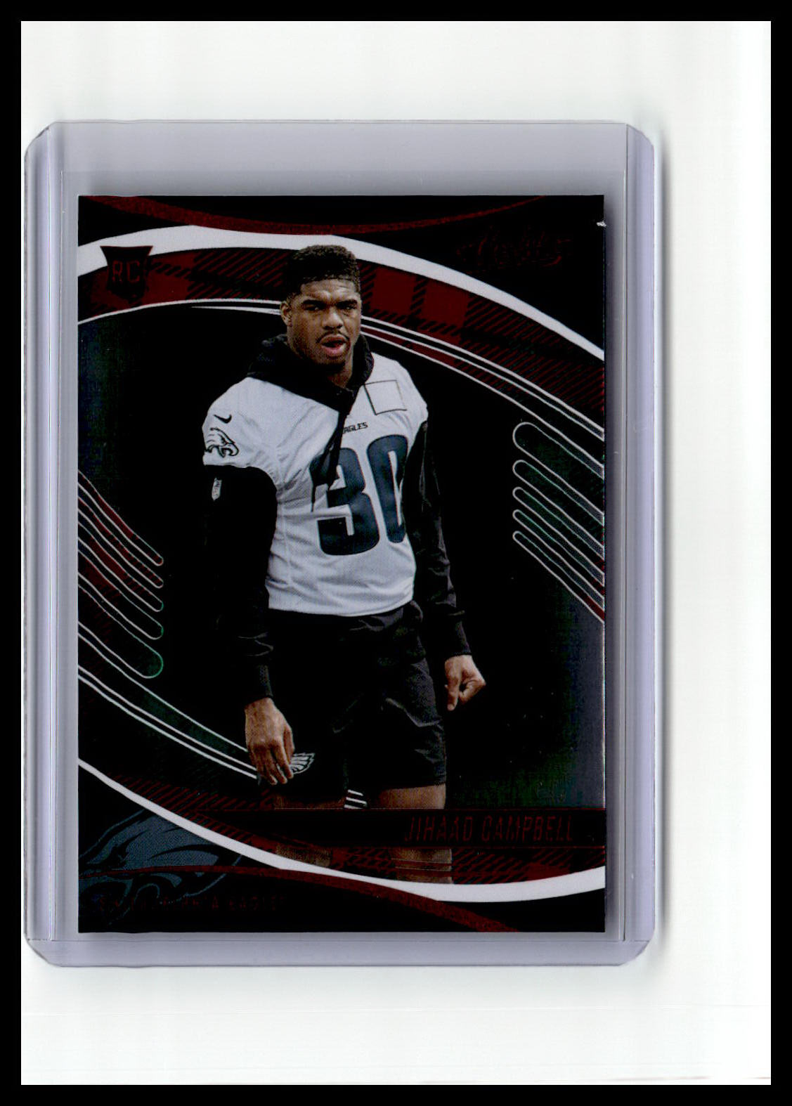 2025 Panini Absolute #142 Jihaad Campbell (RC) Red & Green