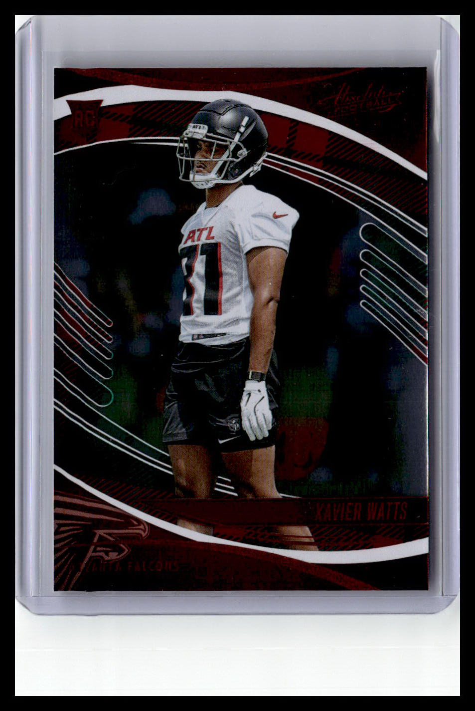 2025 Panini Absolute #200 Xavier Watts (RC) Red & Green