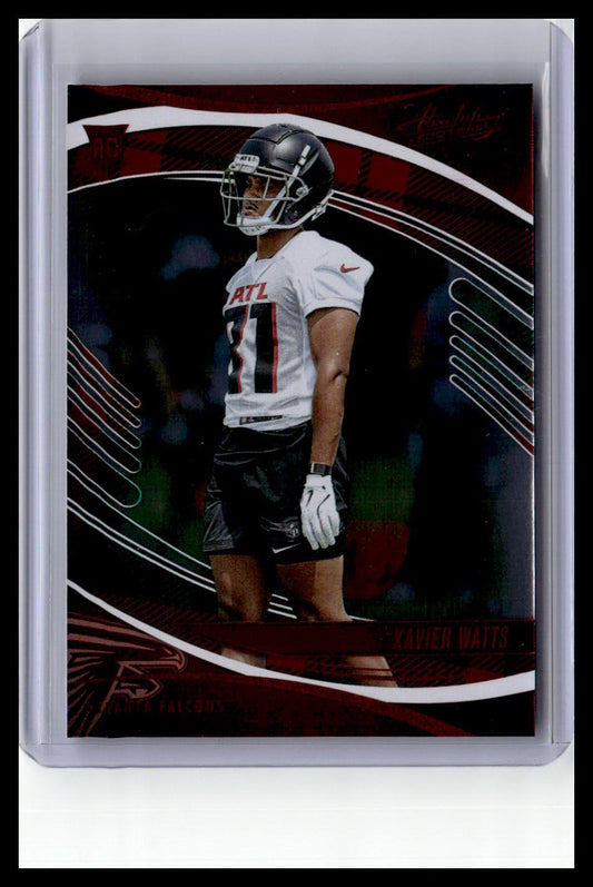 2025 Panini Absolute #200 Xavier Watts (RC) Red & Green