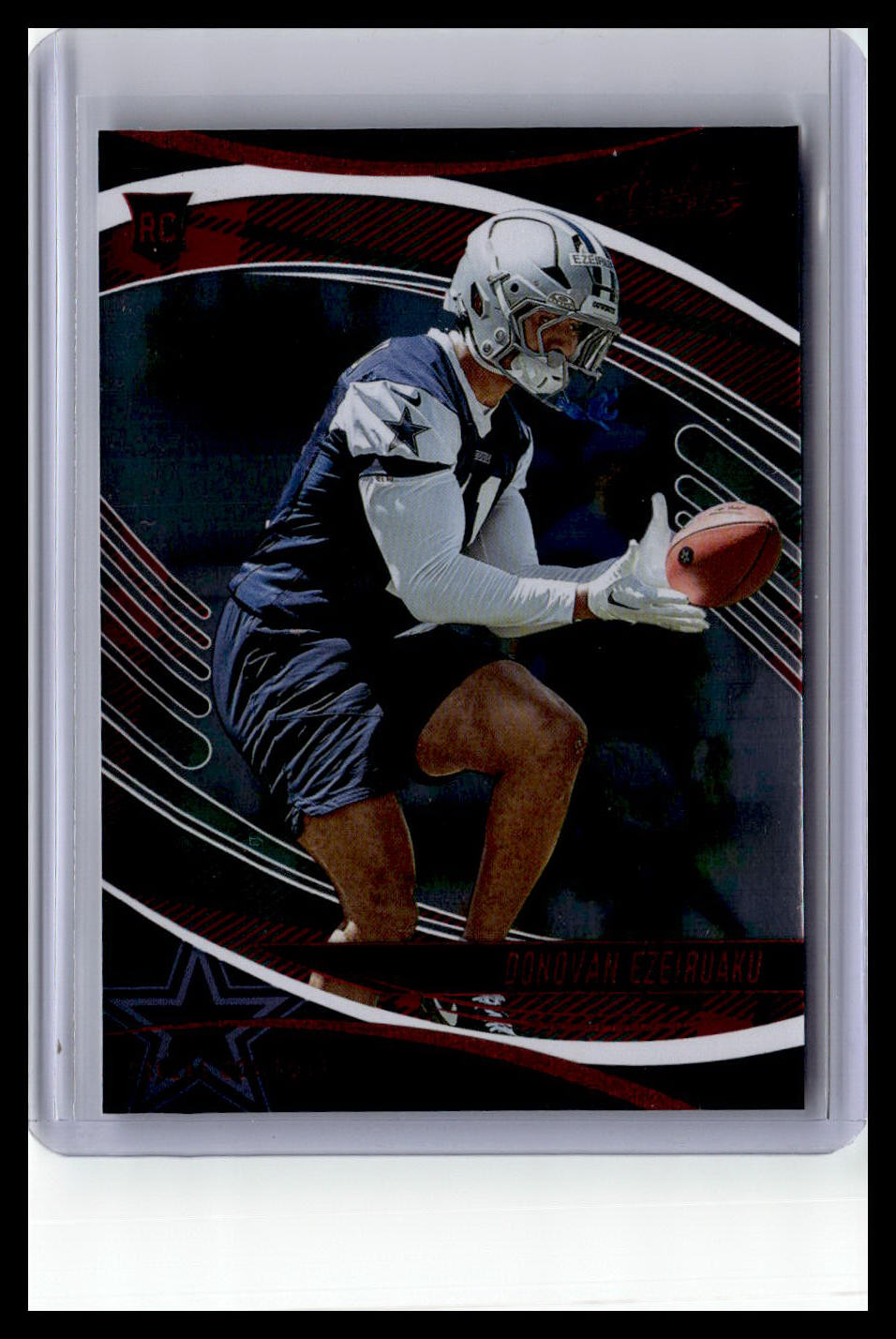 2025 Panini Absolute #119 Donovan Ezeiruaku (RC) Red & Green