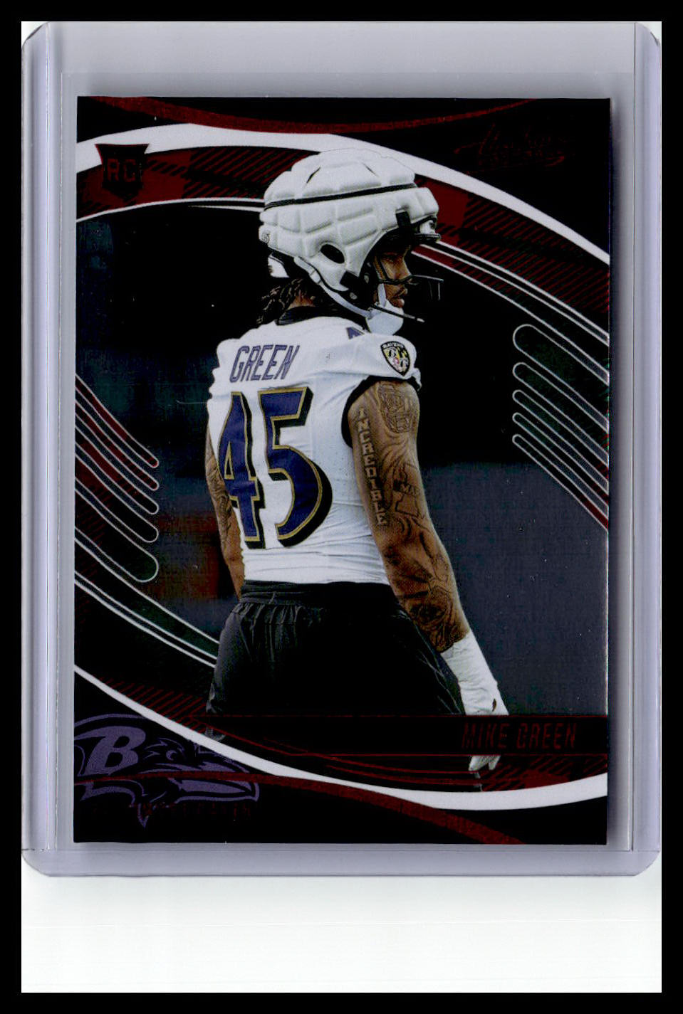 2025 Panini Absolute #160 Mike Green (RC) Red & Green