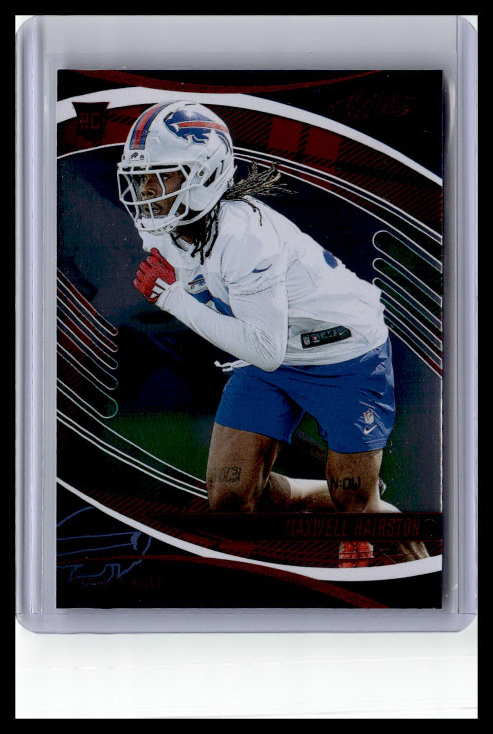 2025 Panini Absolute #159 Maxwell Hairston (RC) Red & Green