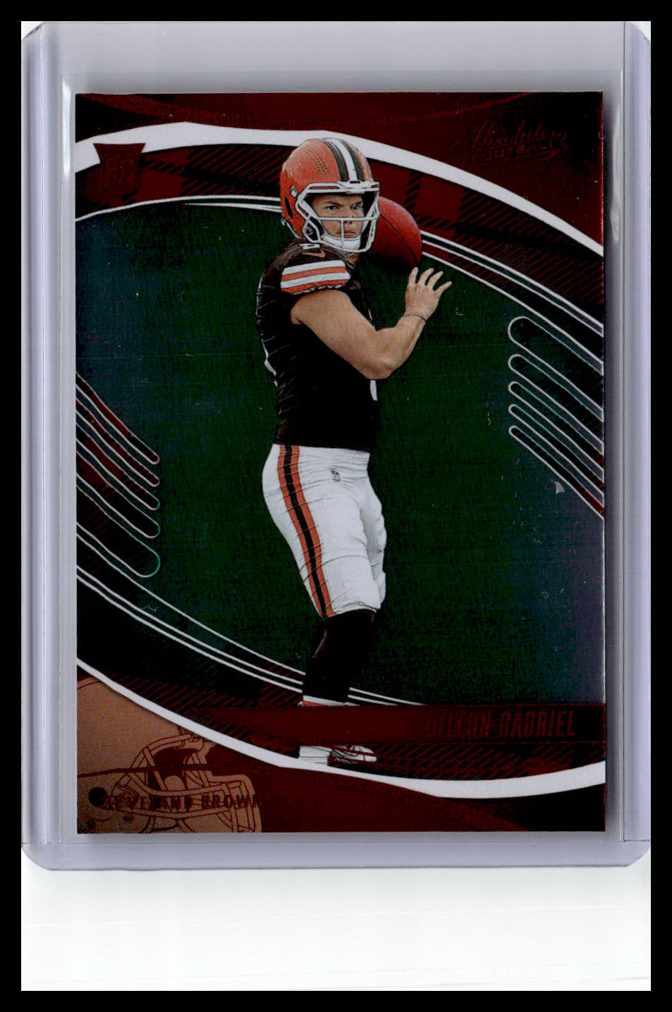 2025 Panini Absolute #117 Dillon Gabriel (RC) Red & Green