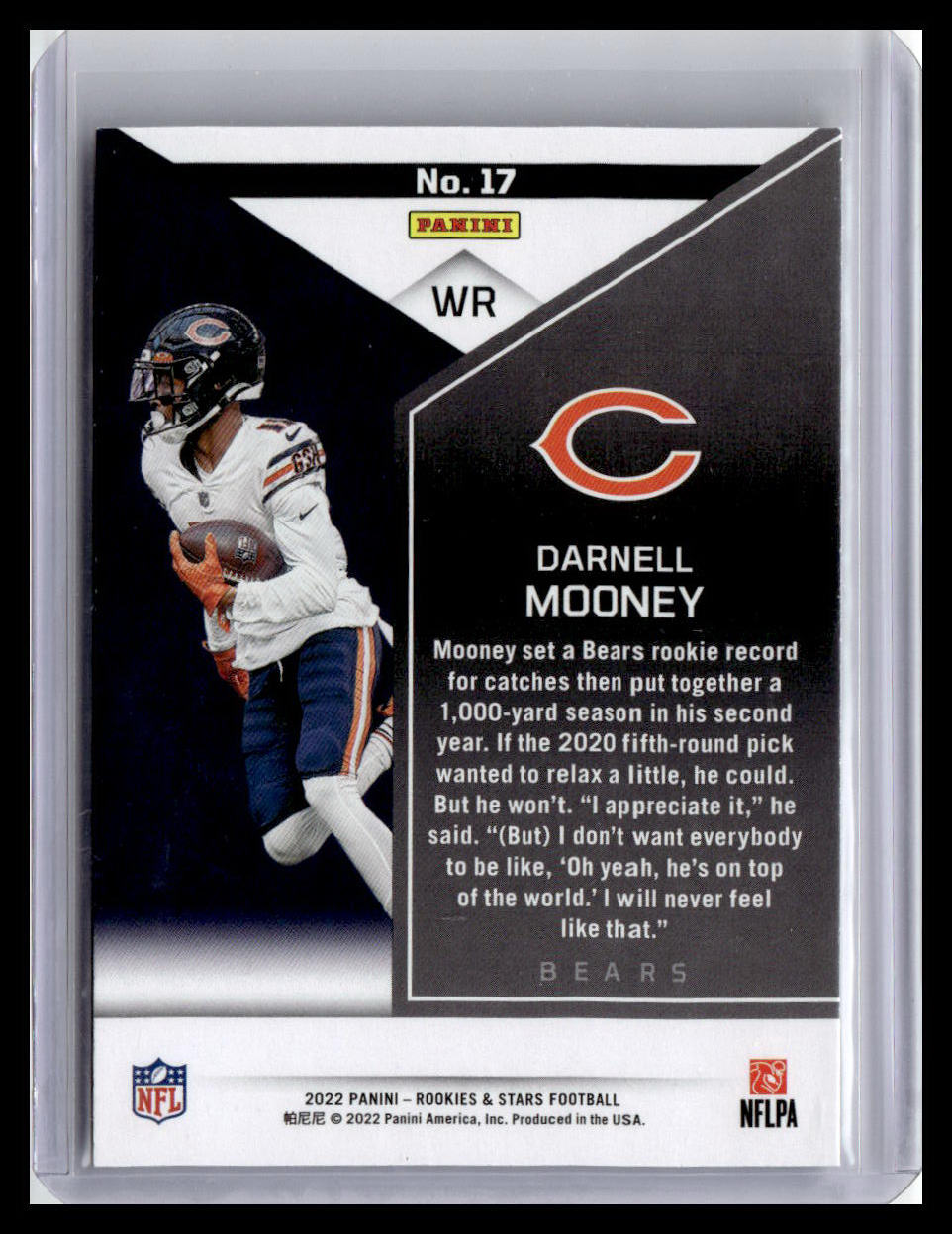 2022 Panini Rookies & Stars #17 Darnell Mooney