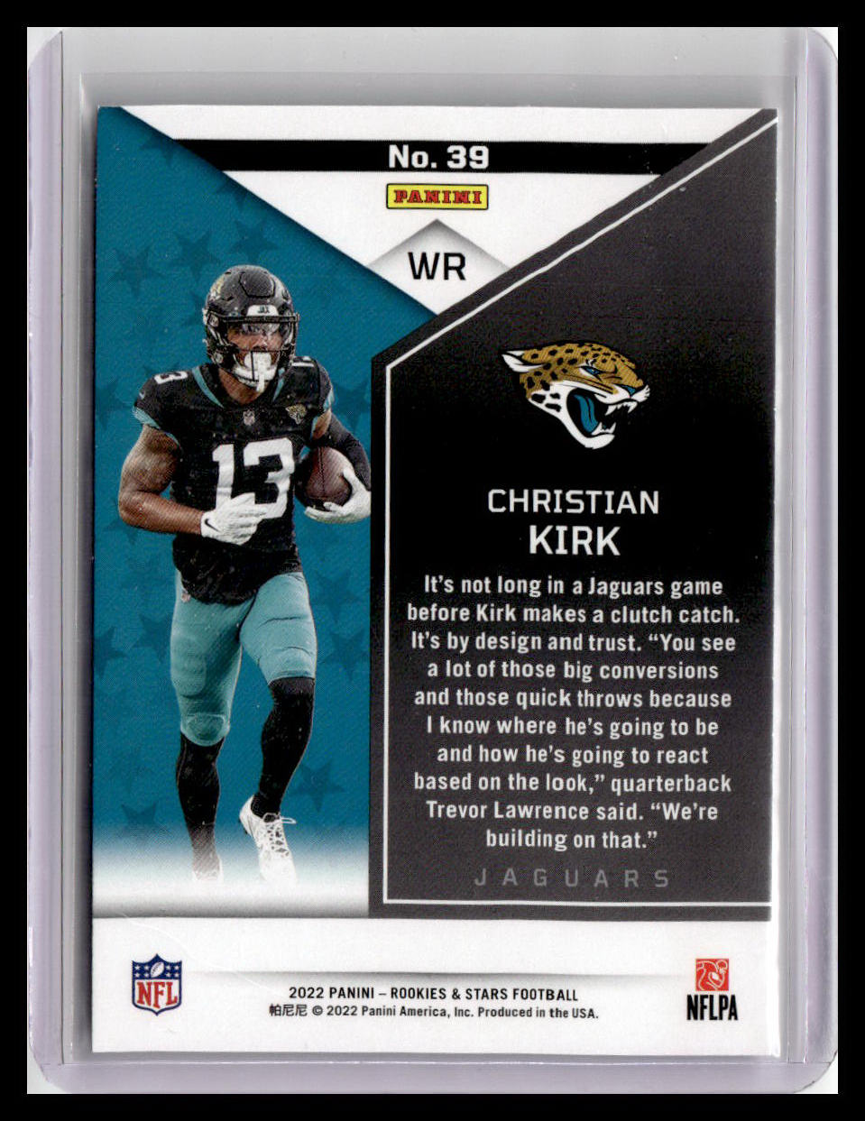 2022 Panini Rookies & Stars #39 Christian Kirk