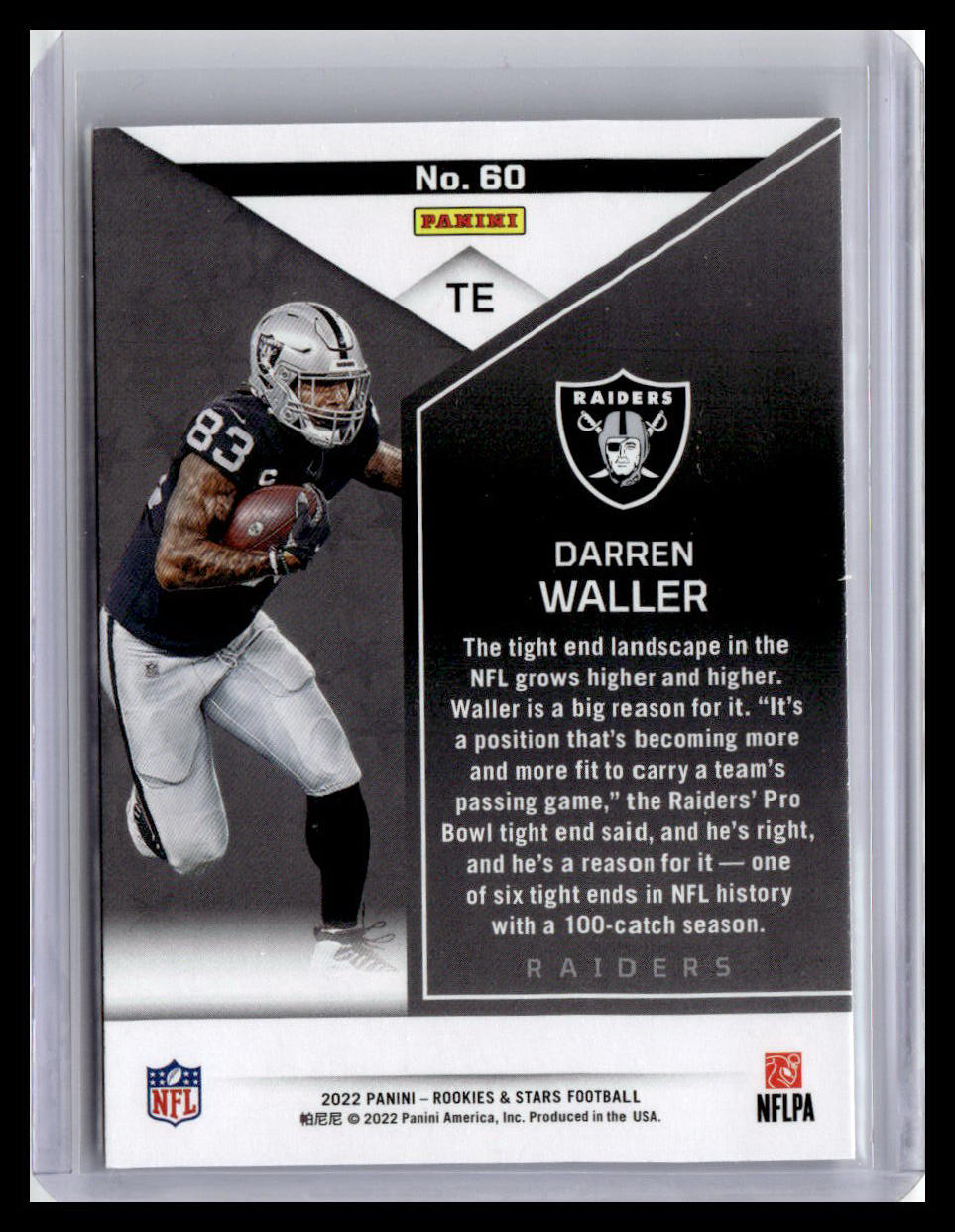 2022 Panini Rookies & Stars #60 Darren Waller