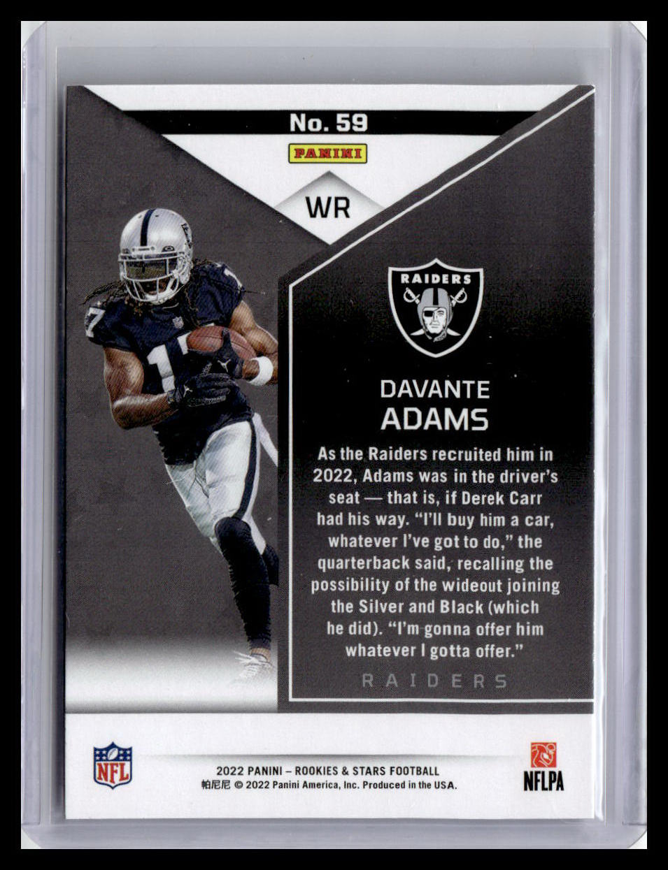 2022 Panini Rookies & Stars #59 Davante Adams