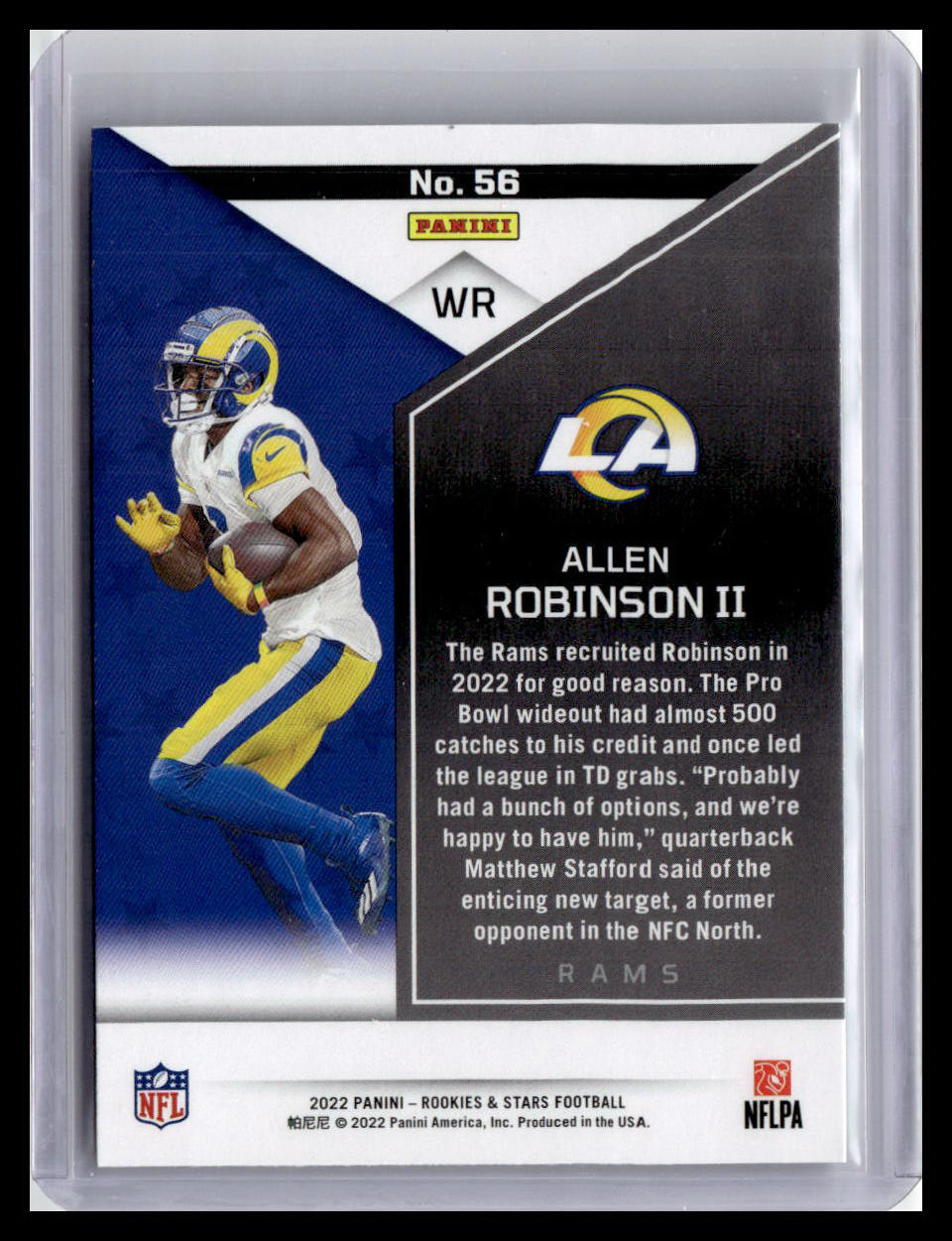 2022 Panini Rookies & Stars #56 Allen Robinson II