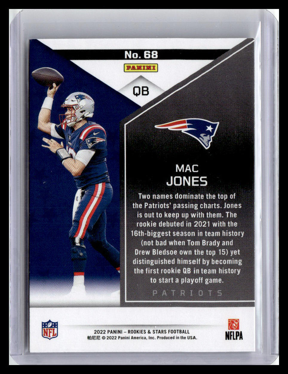 2022 Panini Rookies & Stars #68 Mac Jones