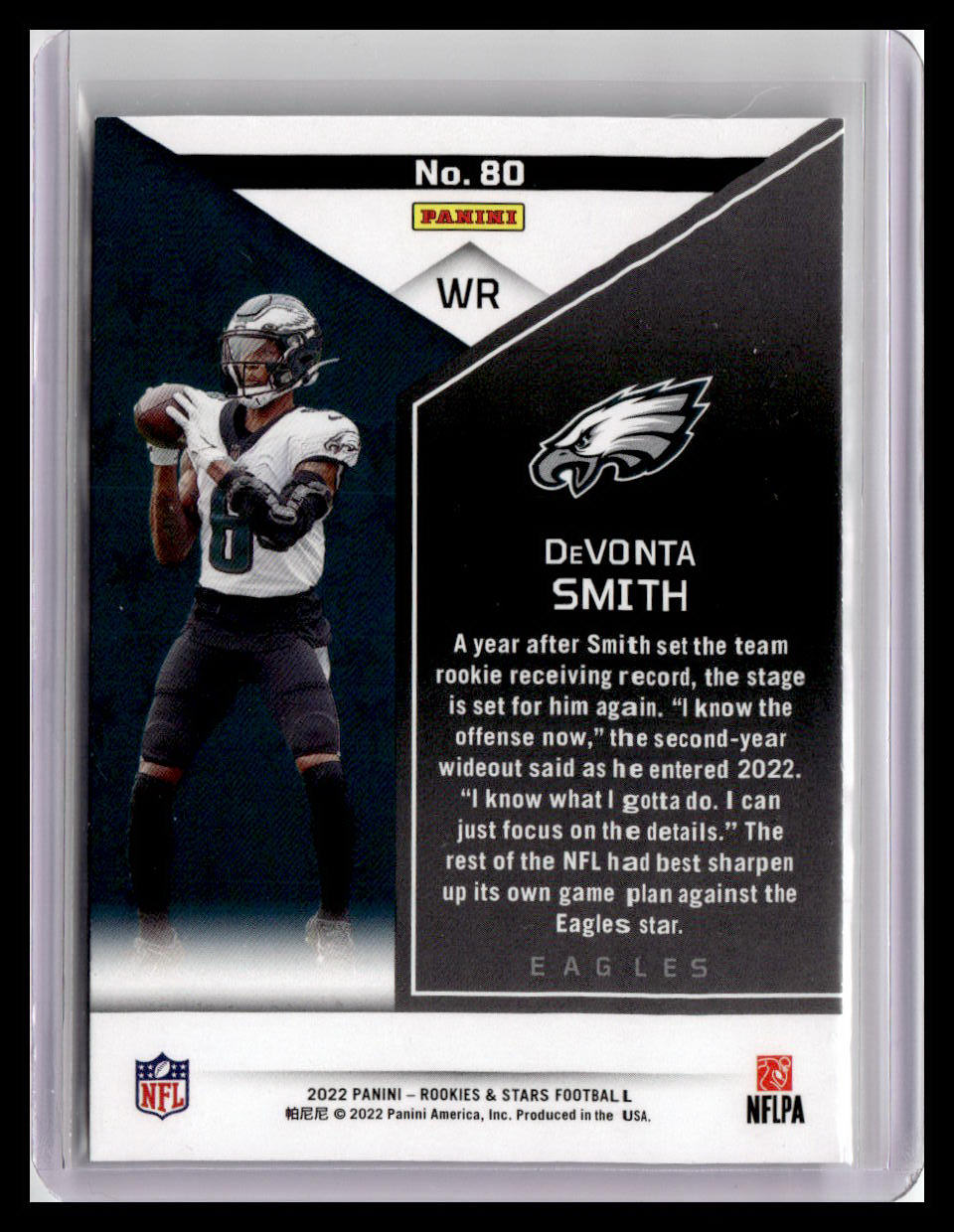 2022 Panini Rookies & Stars #80 DeVonta Smith