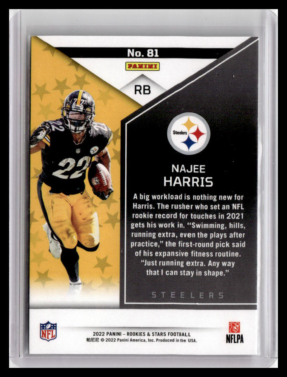 2022 Panini Rookies & Stars #81 Najee Harris