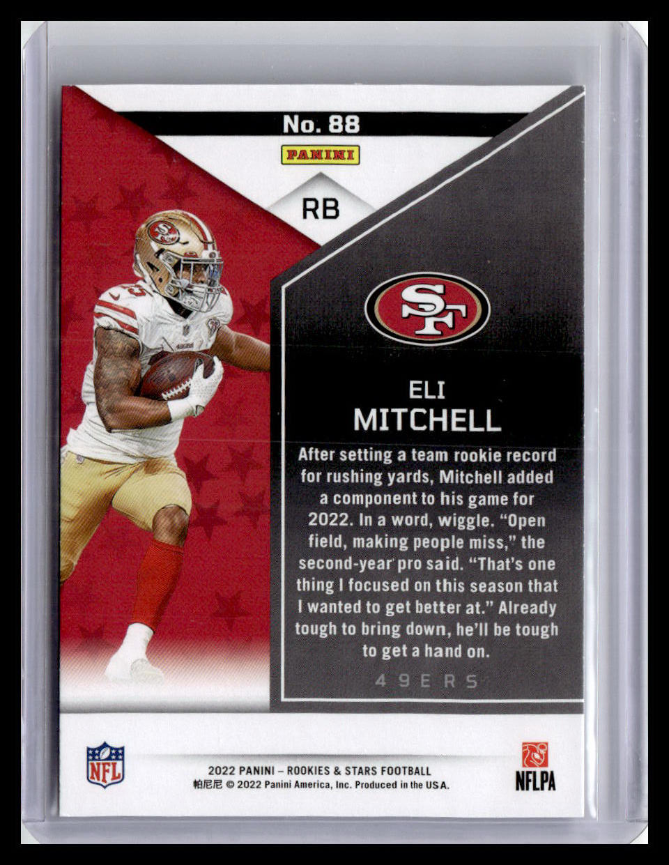 2022 Panini Rookies & Stars #88 Eli Mitchell