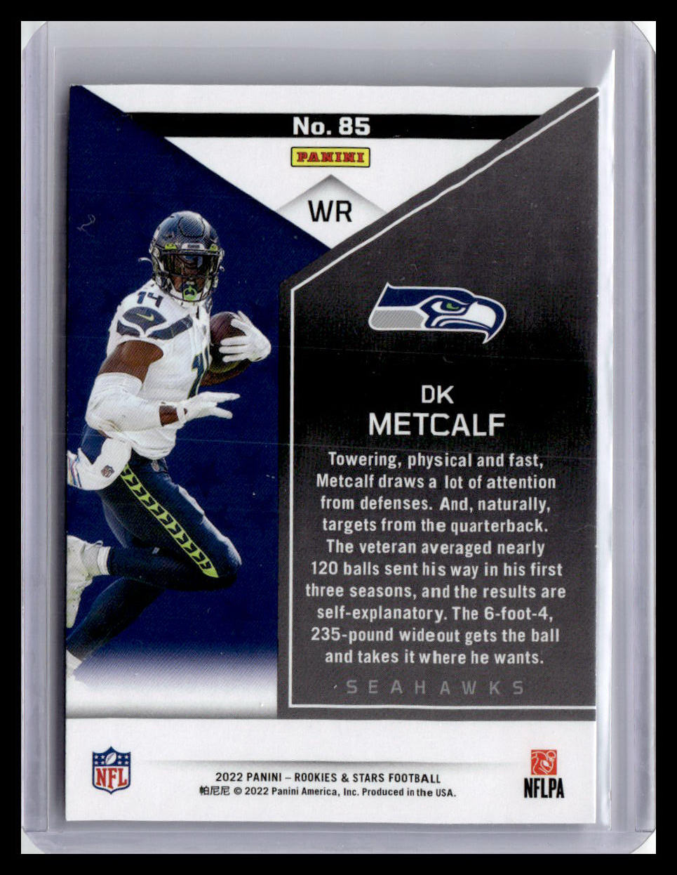2022 Panini Rookies & Stars #85 DK Metcalf