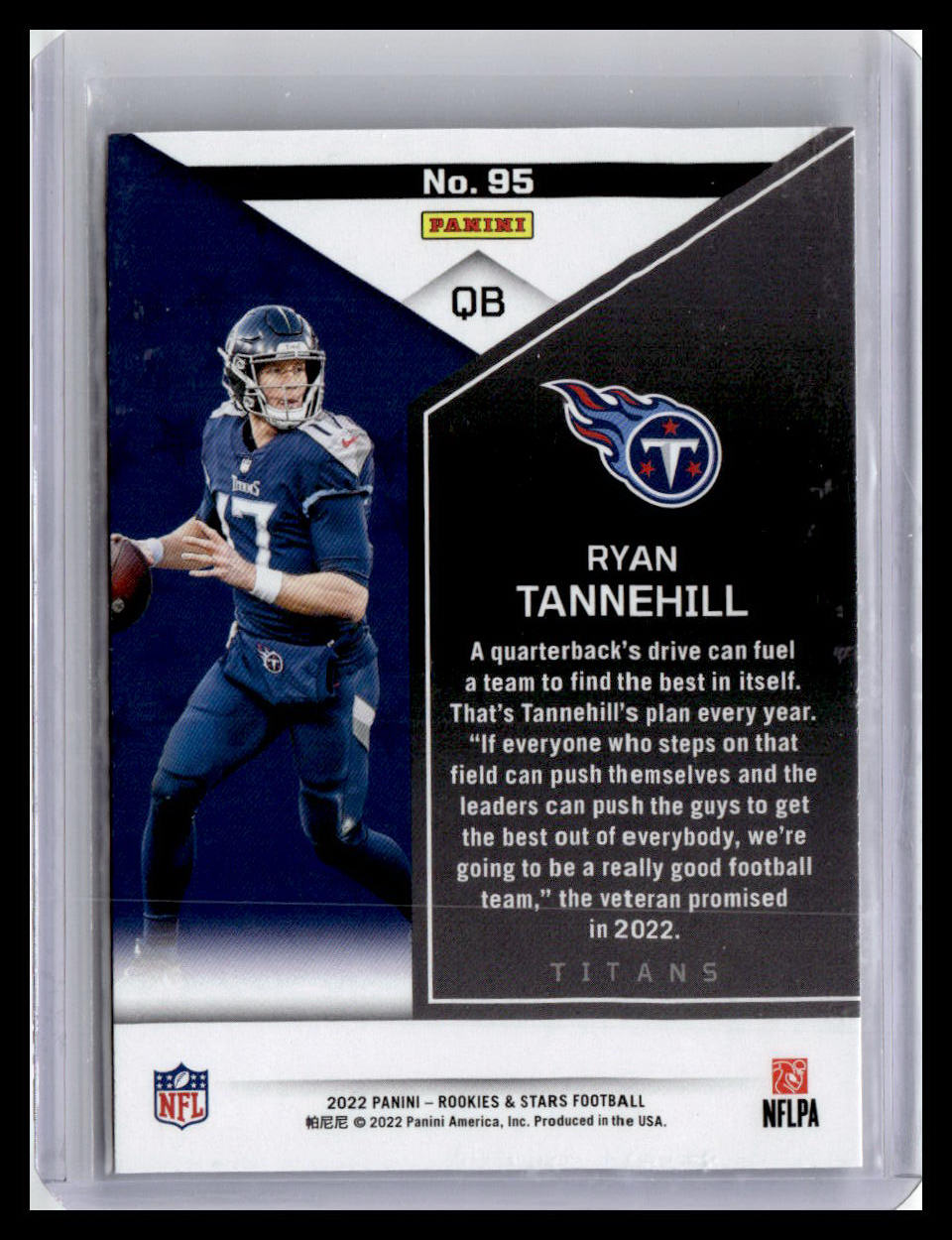 2022 Panini Rookies & Stars #95 Ryan Tannehill