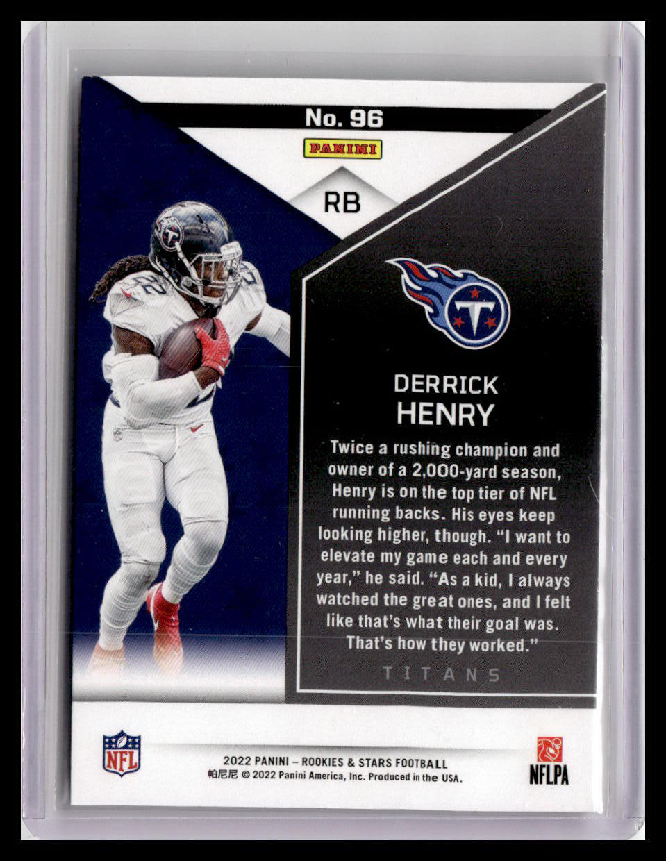 2022 Panini Rookies & Stars #96 Derrick Henry