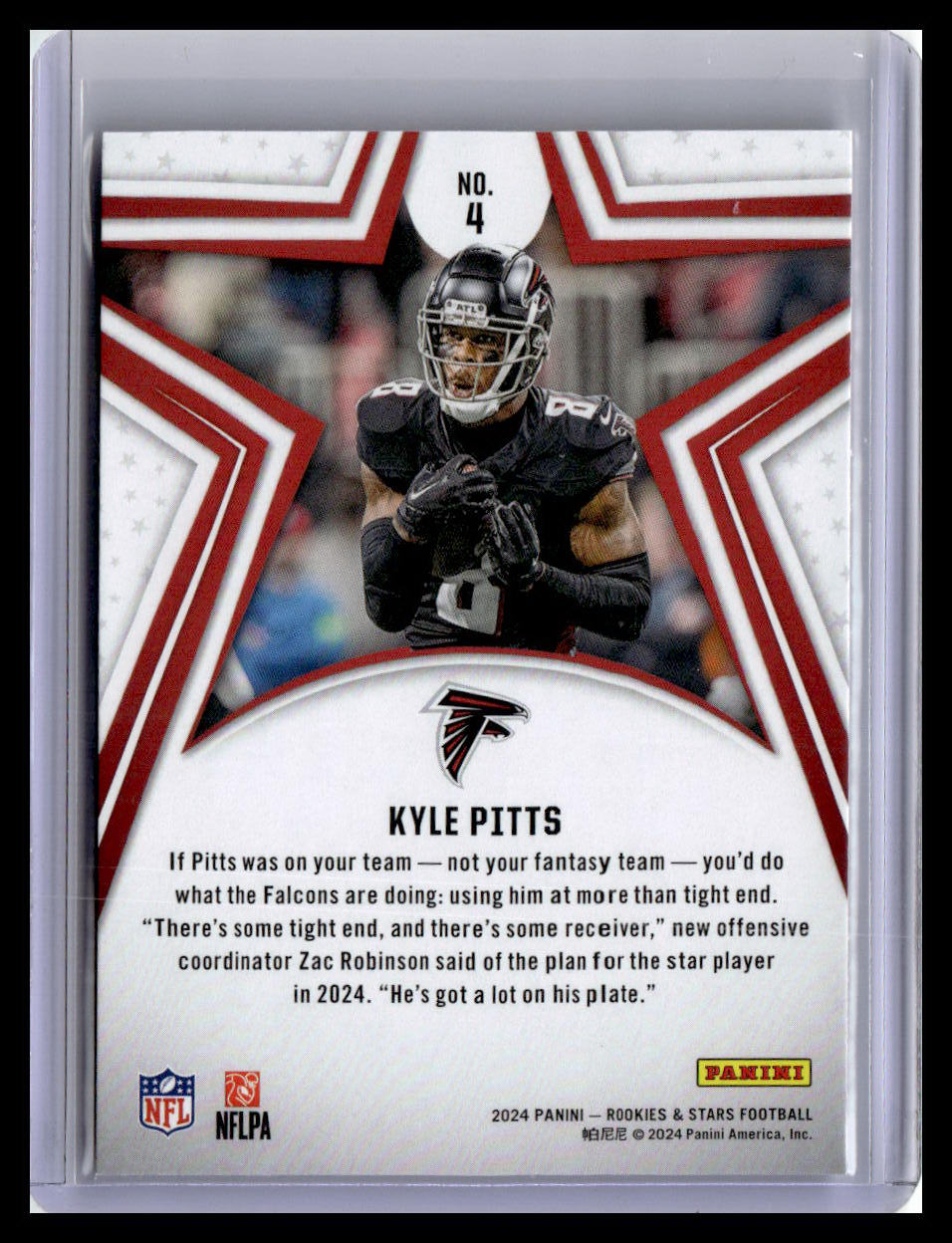 2024 Panini Rookies & Stars #4 Kyle Pitts
