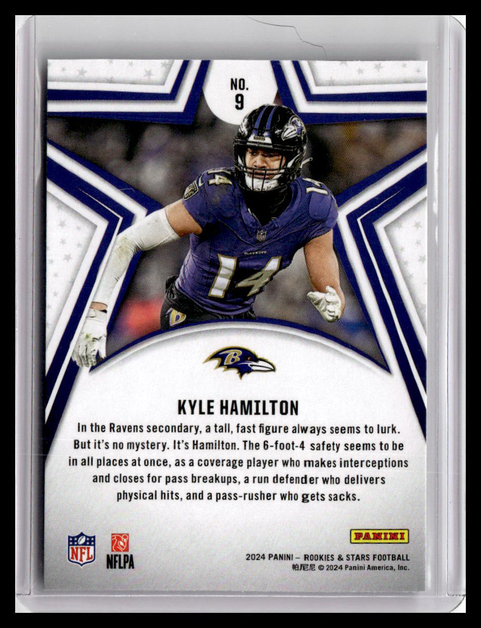 2024 Panini Rookies & Stars #9 Kyle Hamilton