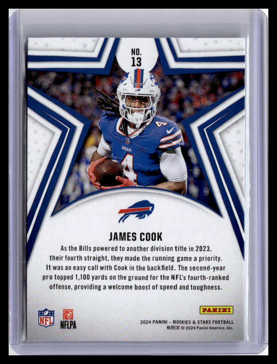2024 Panini Rookies & Stars #13 James Cook