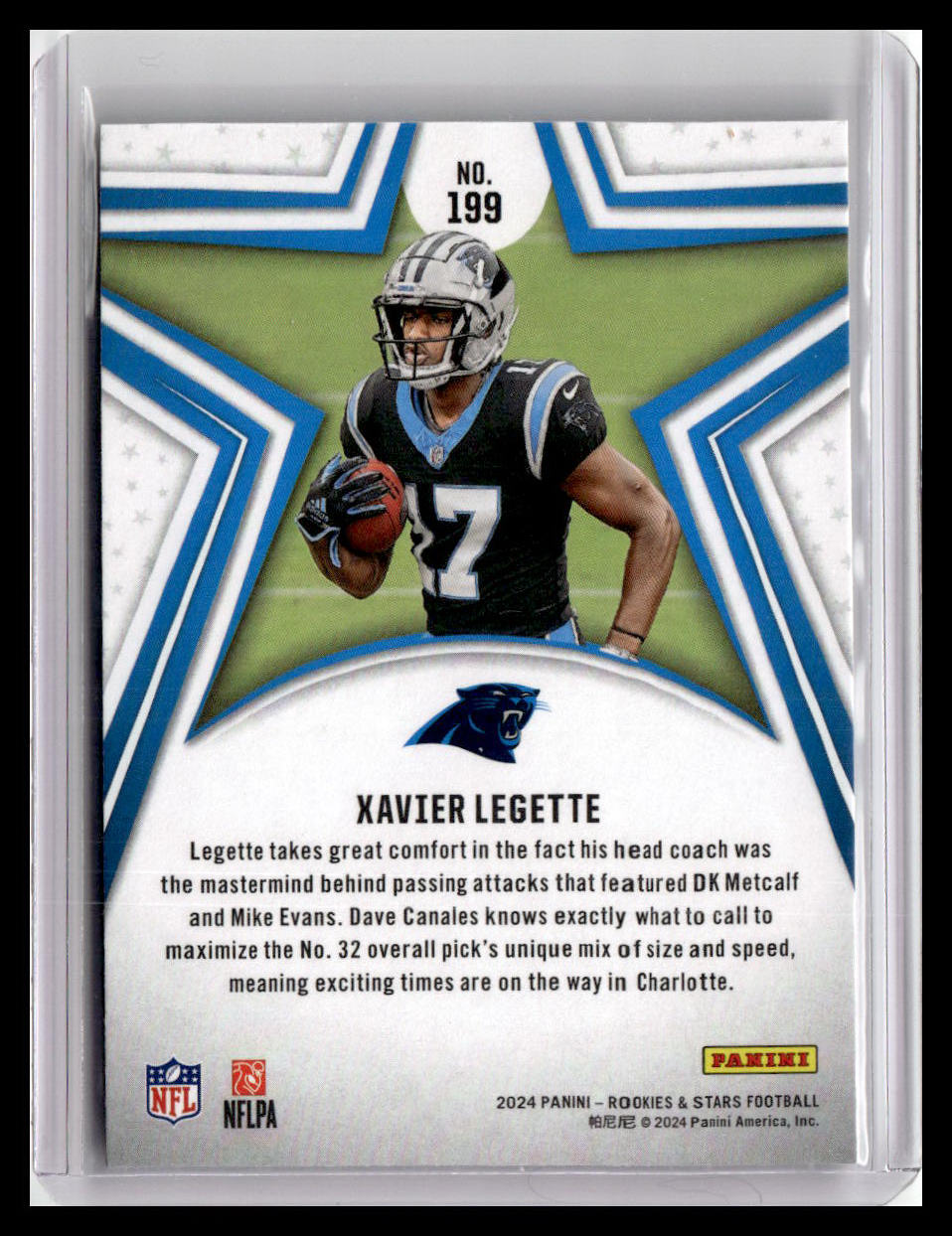 2024 Panini Rookies & Stars #199 Xavier Legette