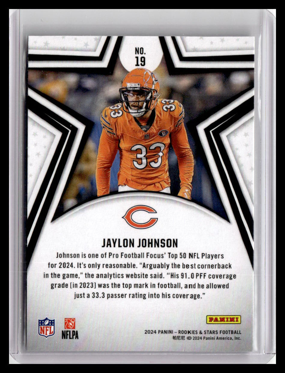 2024 Panini Rookies & Stars #19 Jaylon Johnson